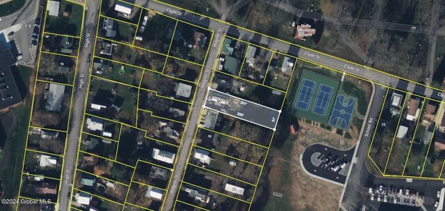 24 Wagner St, Fort Plain, NY 13339 - map of property location with property parcel outlined