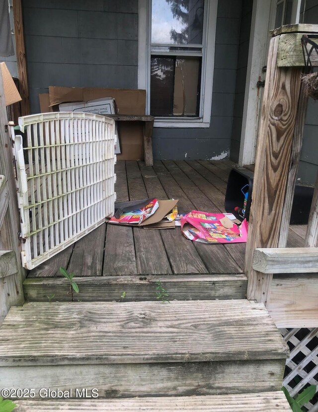 24 Wagner St, Fort Plain, NY 13339 - view of wooden terrace