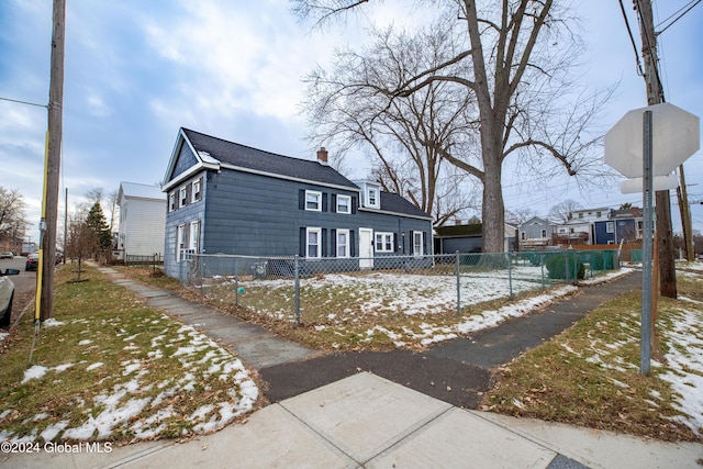 view of side of property