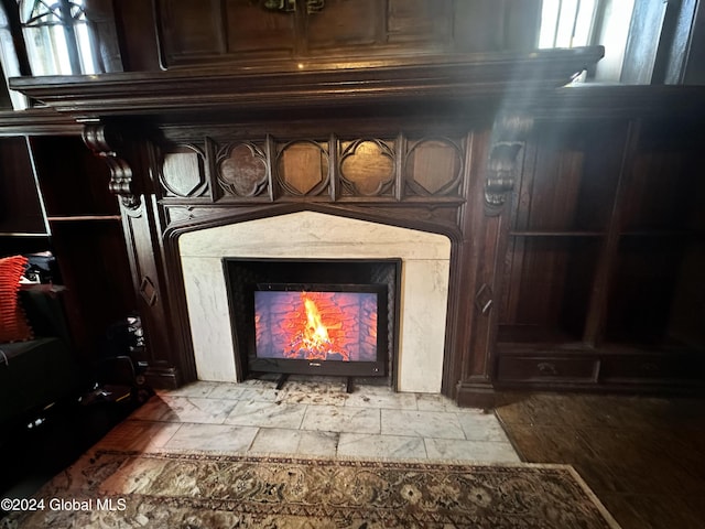 details with a premium fireplace