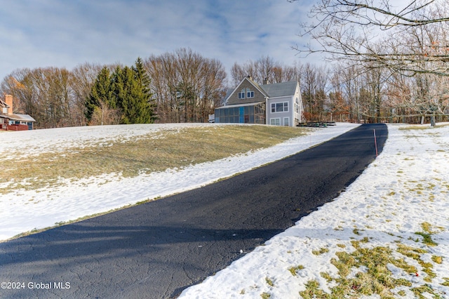 view of road