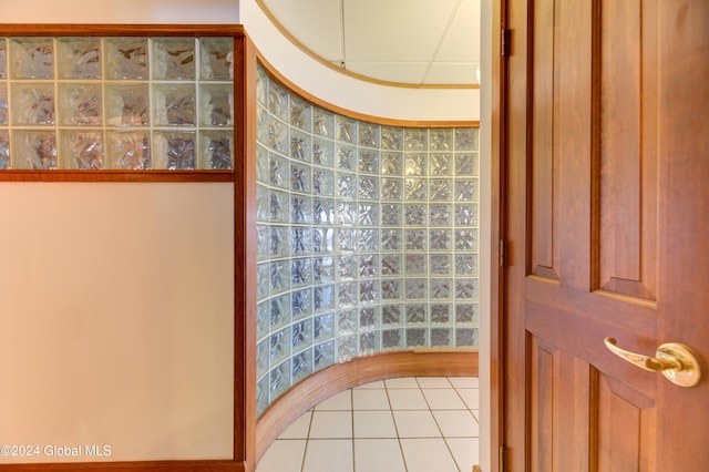 bathroom featuring tile patterned flooring