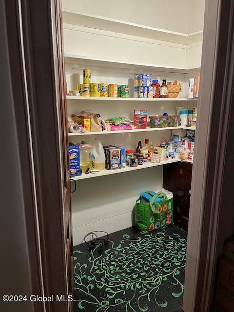 view of pantry