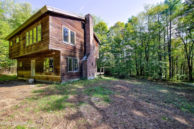 view of side of home