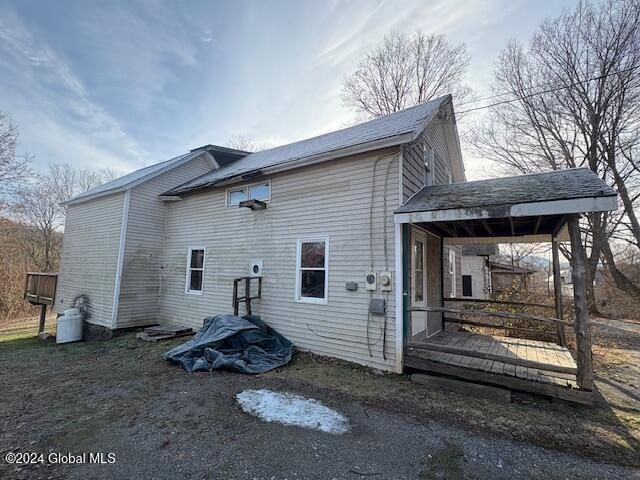 view of rear view of house