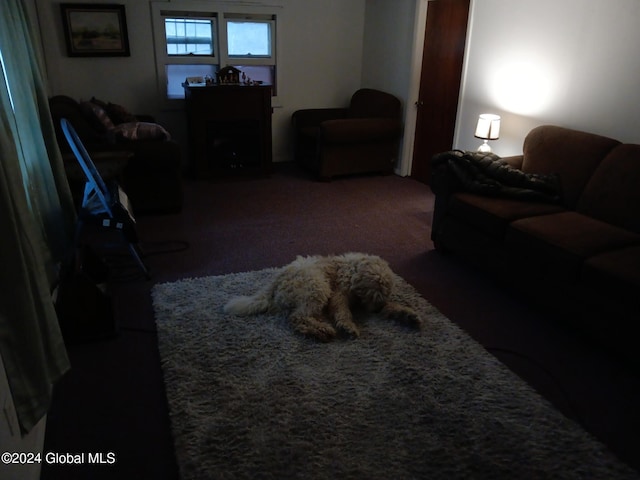 view of living room