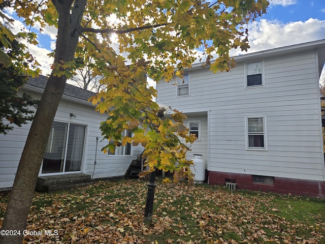 view of rear view of house