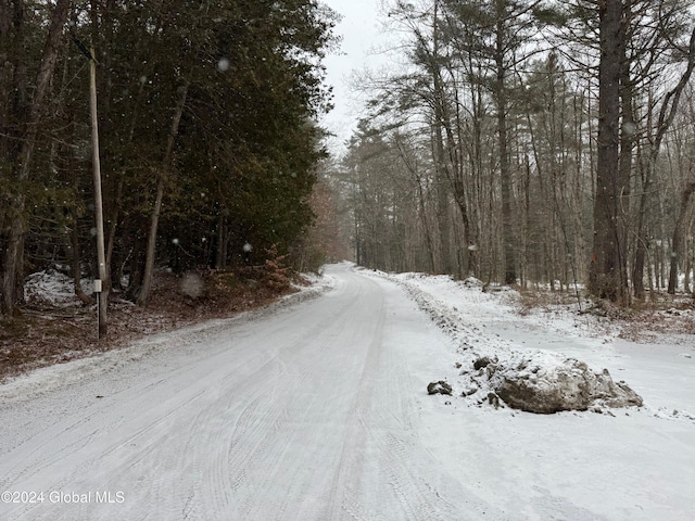 view of road