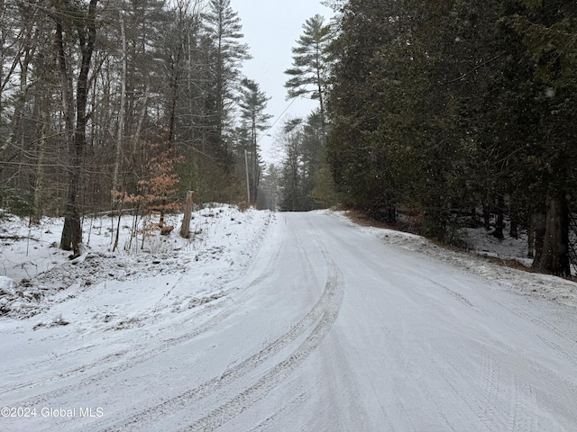 view of road