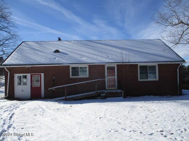 view of ranch-style house