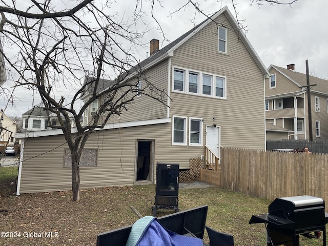 view of rear view of house