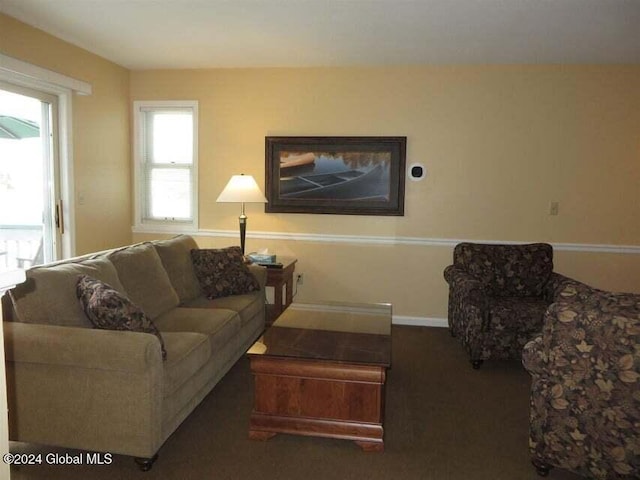 view of living room