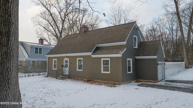 view of front of house