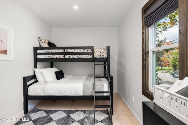7913 Main St, Hunter, NY 12442 - bedroom with light hardwood / wood-style floors