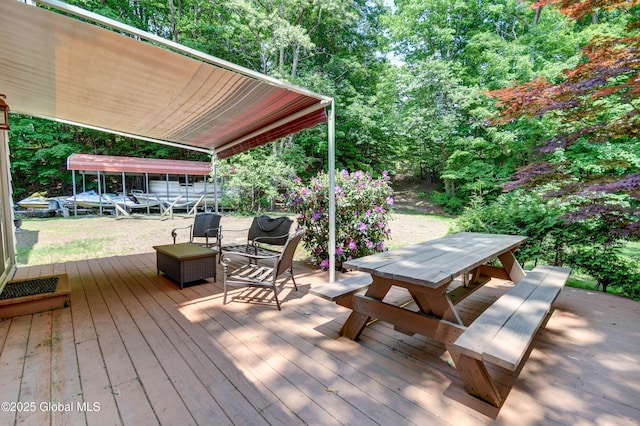 292 N Main St, Northville, NY 12134 - deck featuring outdoor dining space