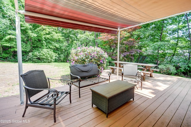 292 N Main St, Northville, NY 12134 - view of wooden terrace