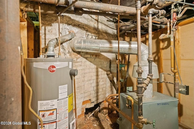 utilities with gas water heater