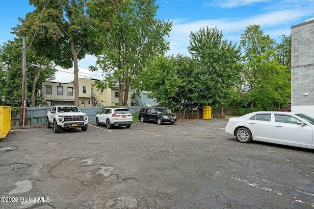 view of car parking