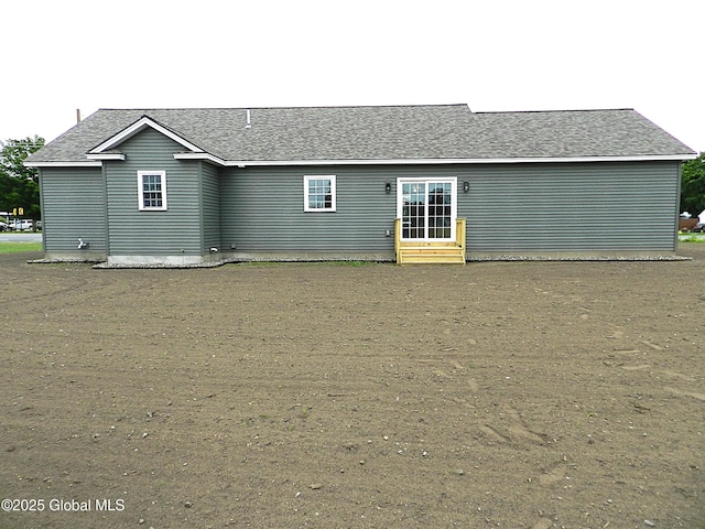 71 Bluebird Rd, Moreau, NY 12803 - rear view of property featuring entry steps