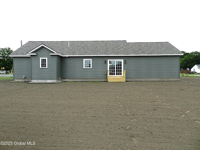 71 Bluebird Rd, Moreau, NY 12803 - rear view of house with entry steps