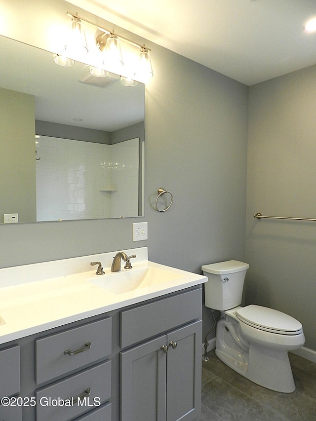 71 Bluebird Rd, Moreau, NY 12803 - bathroom with vanity and tile patterned flooring
