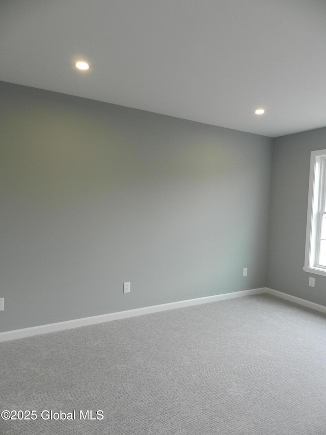 71 Bluebird Rd, Moreau, NY 12803 - unfurnished room with recessed lighting and carpet flooring