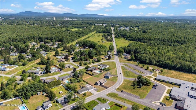 71 Bluebird Rd, Moreau, NY 12803 - aerial overview of property's location featuring mountains