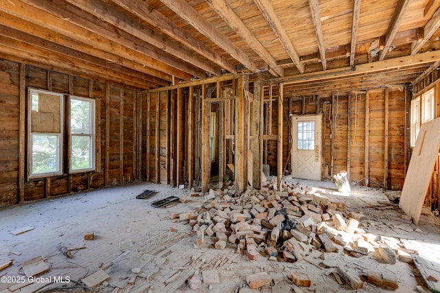 miscellaneous room featuring plenty of natural light