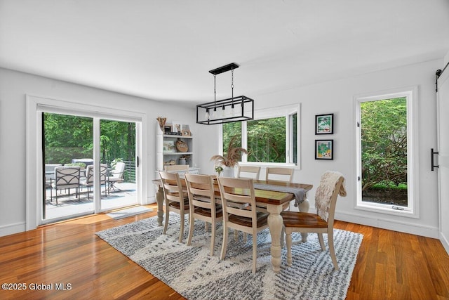 35 Sherwood Trl, Saratoga Springs, Outside, NY 12866 - dining area featuring plenty of natural light and wood finished floors