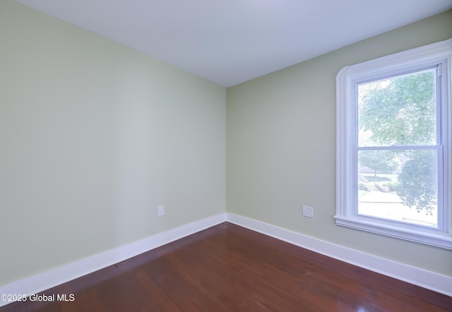 801 Holland Rd, Schenectady, NY 12303 - empty room with dark wood-type flooring