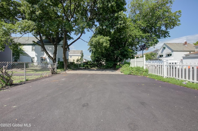 801 Holland Rd, Schenectady, NY 12303 - view of asphalt driveway with a residential view