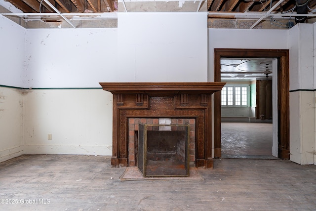 view of unfurnished living room