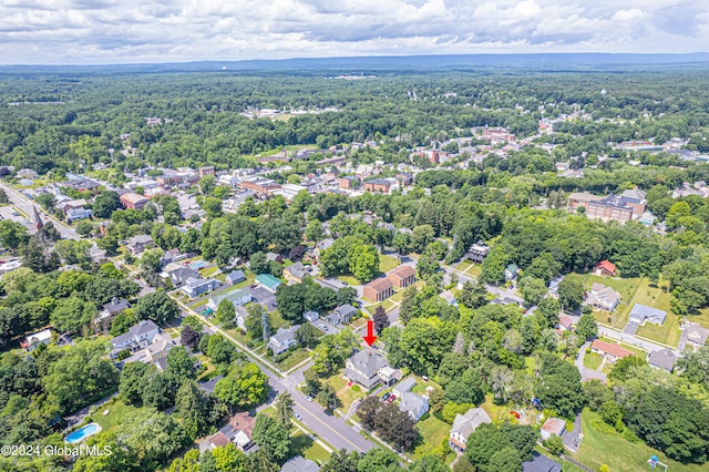 aerial view