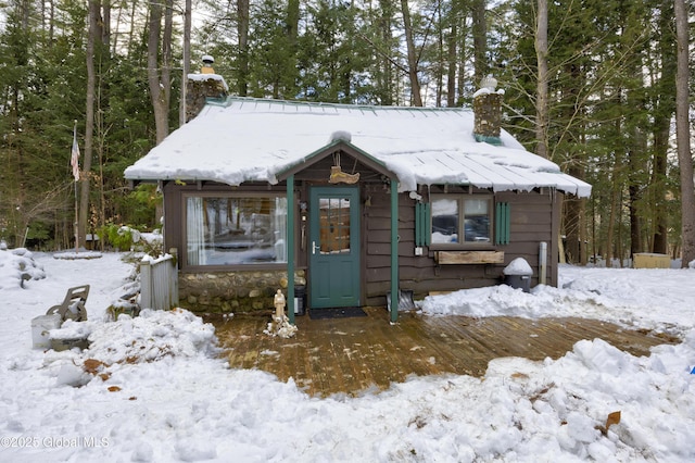 view of bungalow-style house