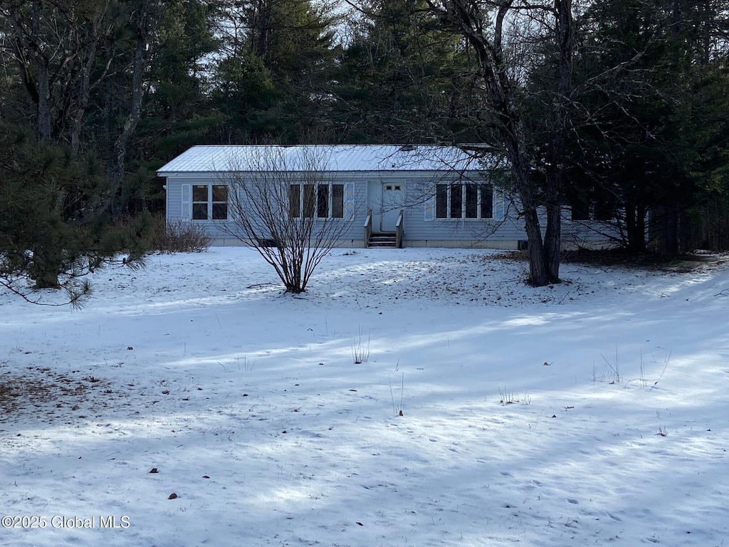 view of ranch-style home