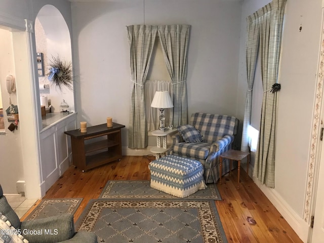 24 4th Ave, Gloversville, NY 12078 - sitting room featuring light hardwood / wood-style flooring