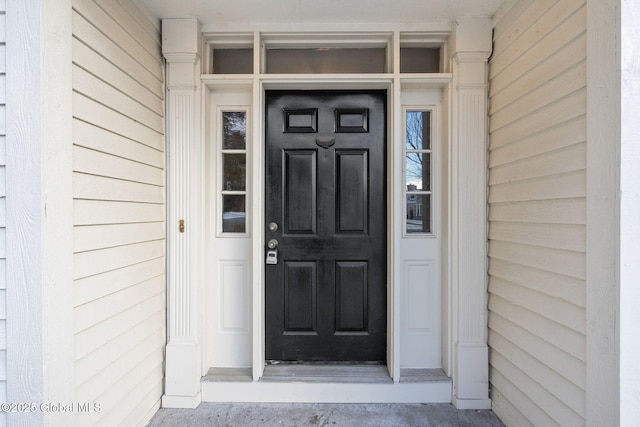 view of property entrance