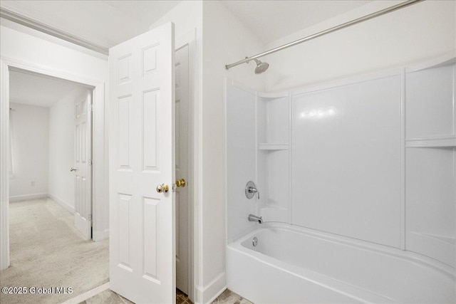 bathroom with  shower combination