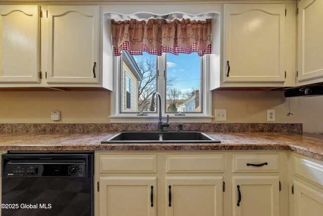 kitchen featuring sink and dishwasher