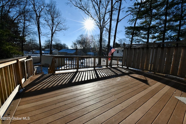 view of deck