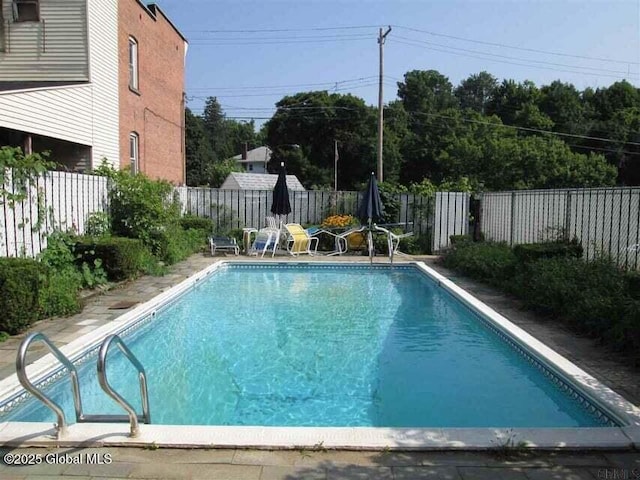 view of pool