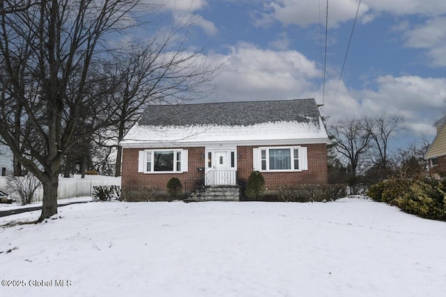 view of bungalow