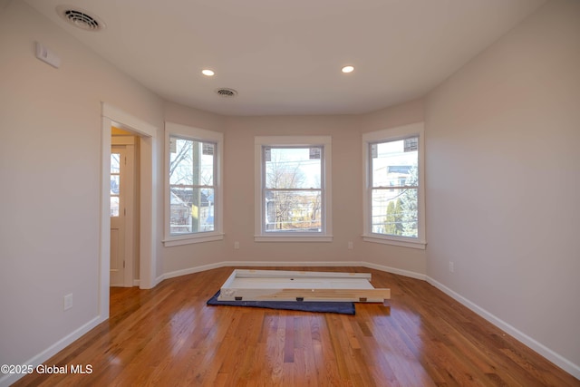 interior space featuring light hardwood / wood-style flooring