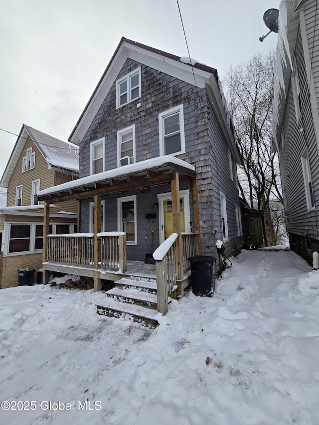 view of front of house featuring a porch