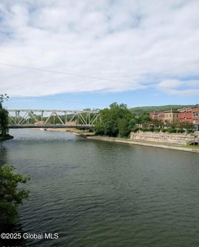 view of water feature