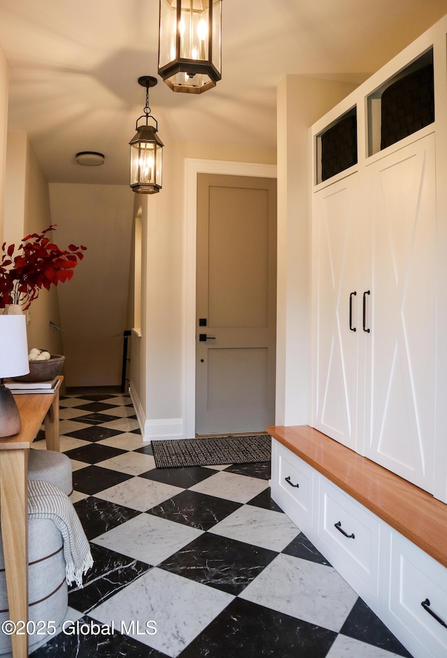 view of mudroom