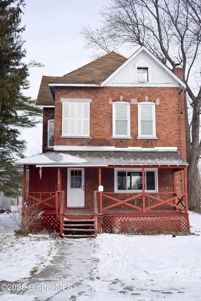 view of front of house featuring a porch