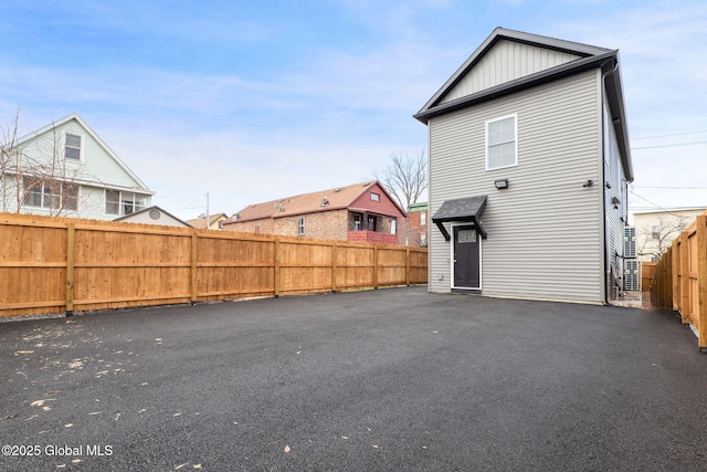 view of back of property