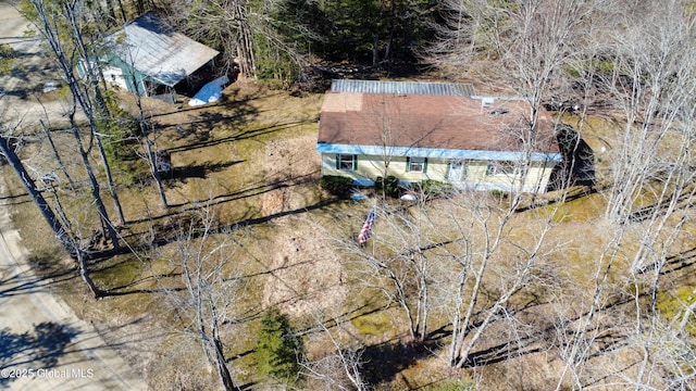 758 S Shore Rd E, Caroga Lake, Caroga, NY 12032 - birds eye view of property