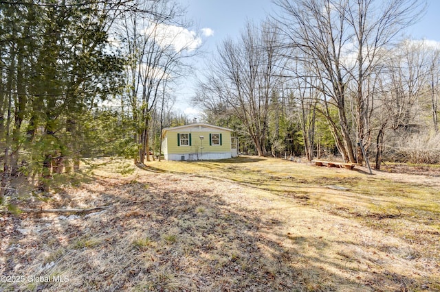 758 S Shore Rd E, Caroga Lake, Caroga, NY 12032 - view of yard